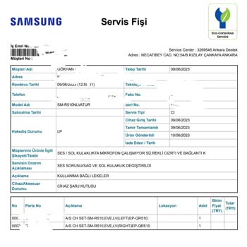 Samsung Buds2 Pro Arızalanıyor