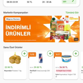 Trendyol Hızlı Market ve Migros'tan Sürekli Geciken Siparişler