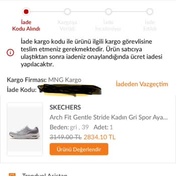 Arena Proshop Orijinal Olmayan Skechers Satıyor!