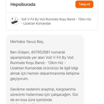 Hepsiburada -Siparişim Gönderilmiyor. Kesin Gönderim Tarihi Verilmiyor