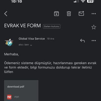 Global Visa Service (globalvisaservice.com.tr) Randevu Servis Şikayet