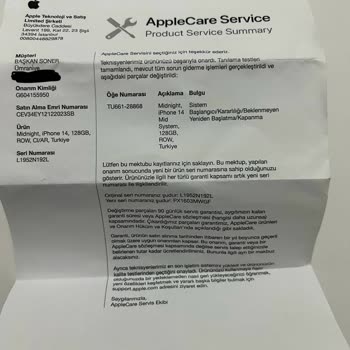 iPhone Müşteriyle İlgilenmiyor Ayıplı Ürün Var Ortada Değişim Yapmıyor