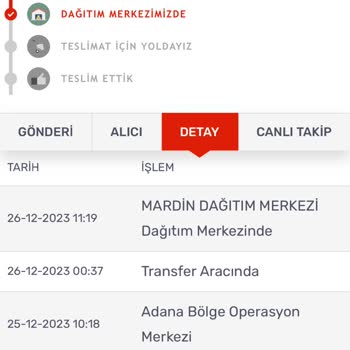 Kargom Sende Dağıtmama Sorunu