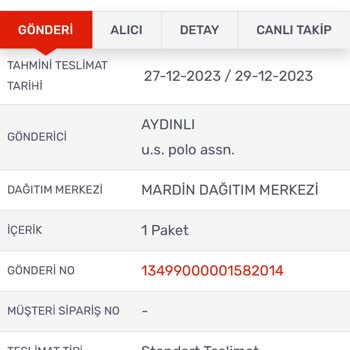 Kargom Sende Dağıtmama Sorunu