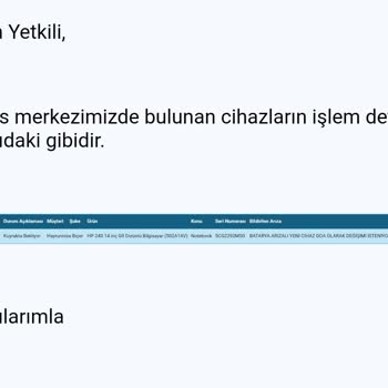 Elmacık Bilgisayar HP 240 G9 İ7 Marka Bilgisayarın Ayıplı Olması