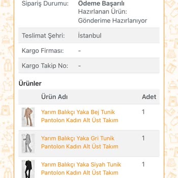 Nare Giyim Kimse Ürün Siparişiyle İlgilenmiyor