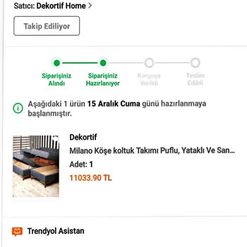 Trendyol Satıcısı Geç Teslimat