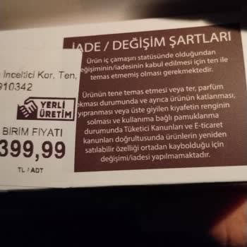 Ebebek Ürün Değiştirme Problemleri