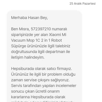Hepsiburada Garanti Servisi Mağduriyeti