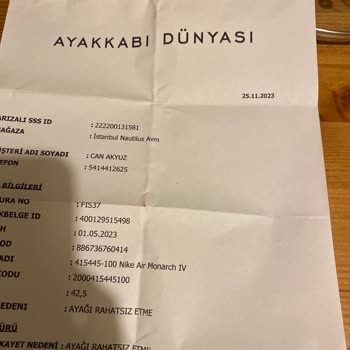 Ayakkabı Dünyası Ürünün Arkasında Durmuyor