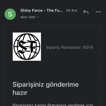 Shiny Force Siparişimi Günlerdir Göndermiyor