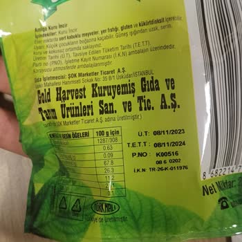 Amigo Küflenmiş Kurtlanmış Kuru İncir