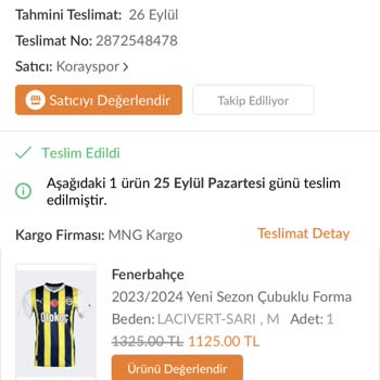 Koray Spor Fenerbahçe Forması Şikayeti