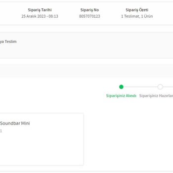 Sennheiser Ambeo Soundbar Mini Delivery Problem