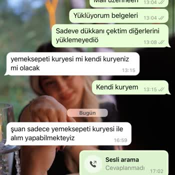 Yemeksepeti Sipariş Teslimatında Kurye Tercihi Sorunu