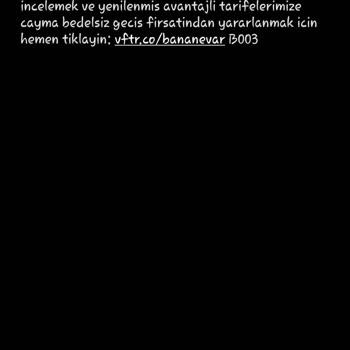 Vodafone TÜFE Oranından Dolayı Zam Yapacağını Söylüyor