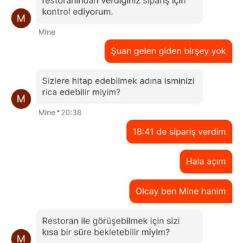 Migros Yemekte Kötü Hizmet
