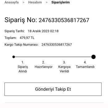 Koton Gelmeyen Ürün Yollamadıklarını Ürünü Yolladıklarını İddia Ediyorlar
