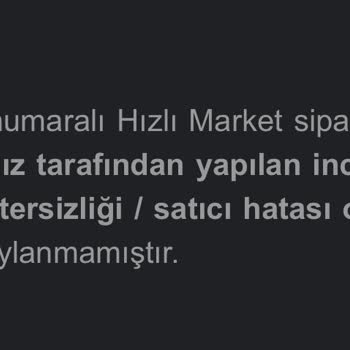 Trendyol Marke Alışveriş İadesi