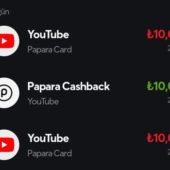 Youtube.com Katıl Üyeliği İçin Kartımdan 2 Defa Para Çekildi