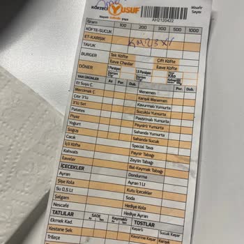 Pendorya Köfteci Yusuf Yavaş Servis