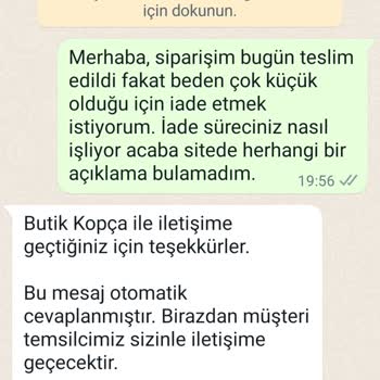 Butik Kopça Ürünleri Satıp, İletişimi Kesiyor. Arasan Da Bulamıyorsun