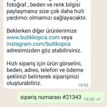 Butik Kopça Ürünleri Satıp, İletişimi Kesiyor. Arasan Da Bulamıyorsun