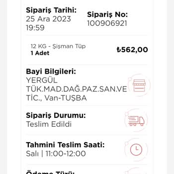 İpragaz Tüpü Teslim Etmediği Halde Teslim Etmiş Gösteriyor.
