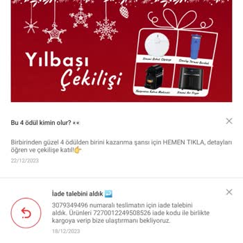 Sürat Kargo'nun İade İhmali