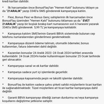 Garanti Bonus Kampanyası Bonus Yüklemesi Sorunu