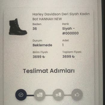 Boyner Ürün Yok Satış Var