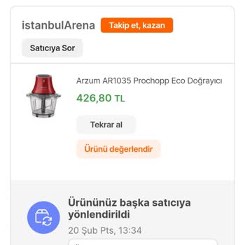 Arzum Diye Güvenerek Aldığım Doğrayıcı Bozuldu