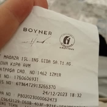 Boyner Kalitesiz Ürün İlgisiz Mağaza