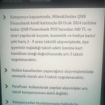 QNB Finansbank Kampanya Vaadi Ve Gerçekler Arasındaki Fark