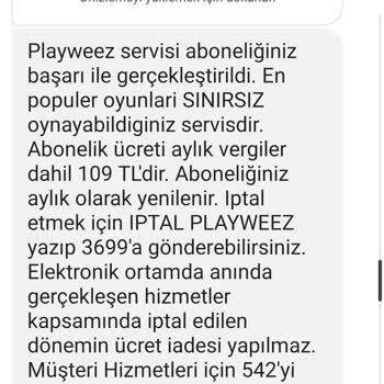 Playweez İzinsiz Abonelik Oluşturdu