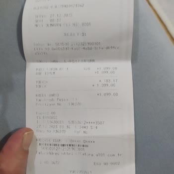 A101 Garanti Belgesi Bulunmayan Ürün