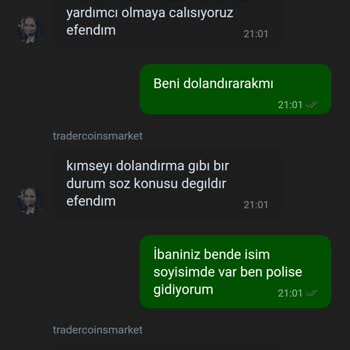 Tradercoinsmarket Çekim İşlemi Sorunları Ve Talep Edilen Ek Ödemeler