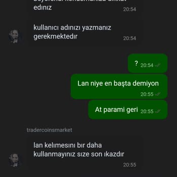 Tradercoinsmarket Çekim İşlemi Sorunları Ve Talep Edilen Ek Ödemeler