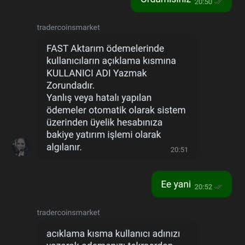 Tradercoinsmarket Çekim İşlemi Sorunları Ve Talep Edilen Ek Ödemeler