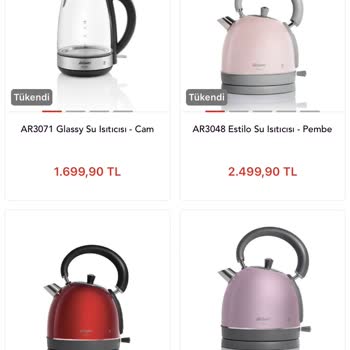 Arzum Zam Öncesi Stok