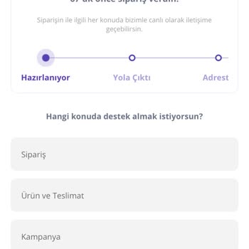 Getir Büyük Teslimat Süreci