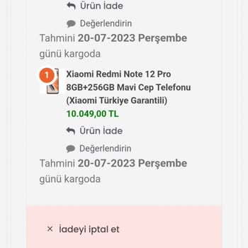 Wnt.com.tr Paramı İade Edin, Beni Çok Mağdur Ettiniz