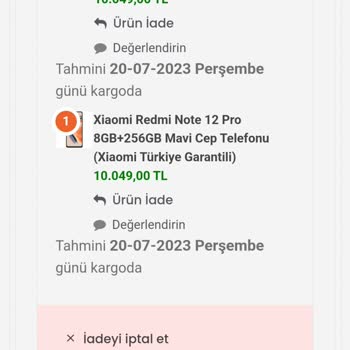 Wnt.com.tr Paramı İade Edin, Beni Çok Mağdur Ettiniz