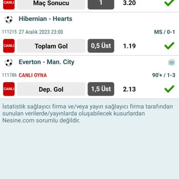 Nesine Tutan Kuponun Parasını Eksik Yatırdı