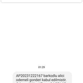 PTT Kargo Toplu Mesaj Şeklinde Borçsuz İnsanlara Borç Çıkarmak Profi