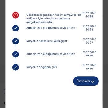 Aras Kargo Adresteyim Dememe Rağmen Kargoyu Şubeden Alın Diyor!