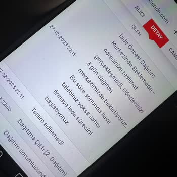 Kargom Sende Mağduriyet Firma Kendi Kendine Kargomu İade Ediyor