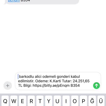 PTT Kargo Alakam Olmayan Gönderi