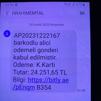 Hrahımemtal (SMS) Mesaj Aldım Kim Bu Firma?