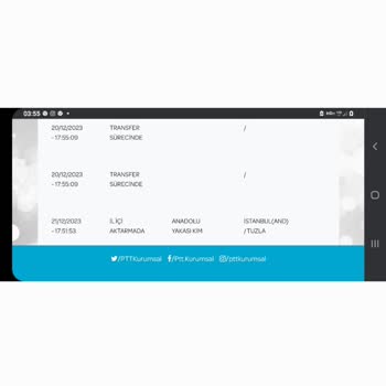 PTT Kargo. Kargom Nerede?